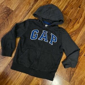 💙 GAP Kids Gray Zip-Up Hoodie